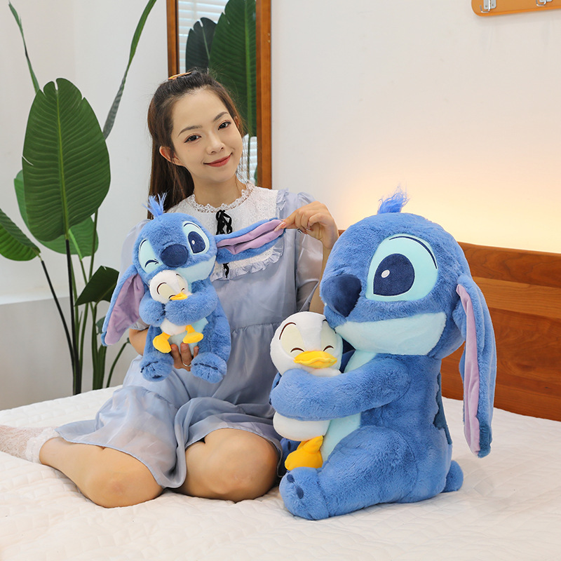 Cross-border New Duck Stilwell Plush Toy Children's Pillow Rag Doll Girlfriend Birthday Gift Factory in stock