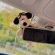 Coffee sweater flying mirror dog-rearview mirror ornaments