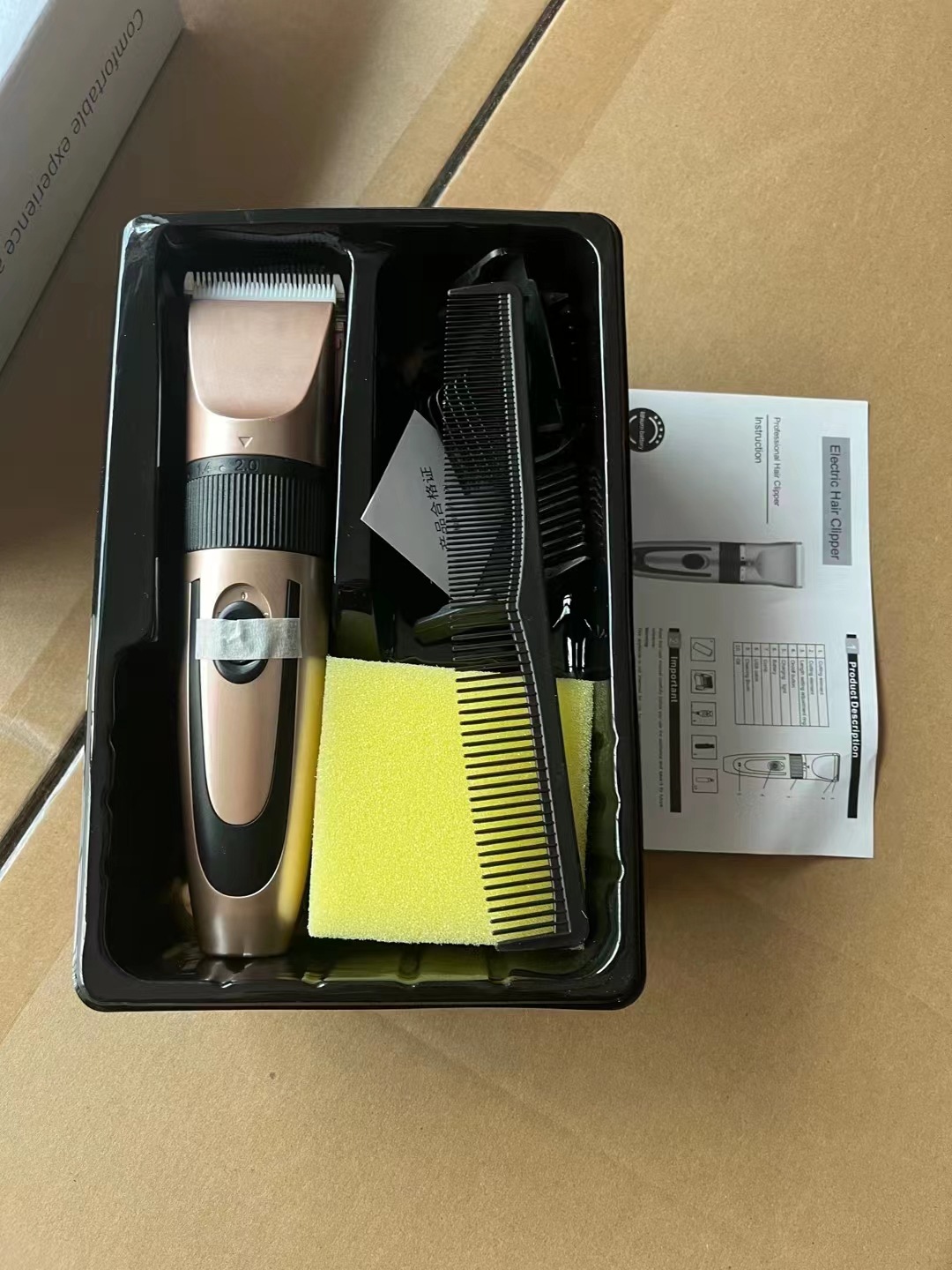 Cross-border New Adult Hair Electric Shaving Head Knife Household Electric Clipper Hair Cutter Electric Clipper Rechargeable Clipper