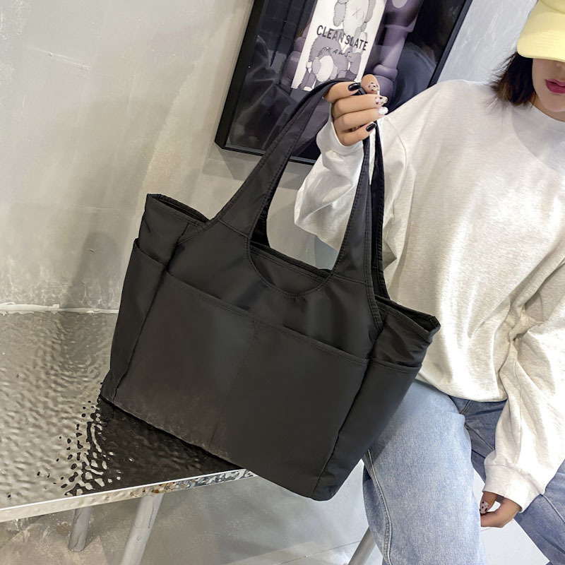Large Capacity Women's Shoulder Storage Bag Short Distance Men's Portable Travel Bag Multi-Pocket Sports Fitness Bag
