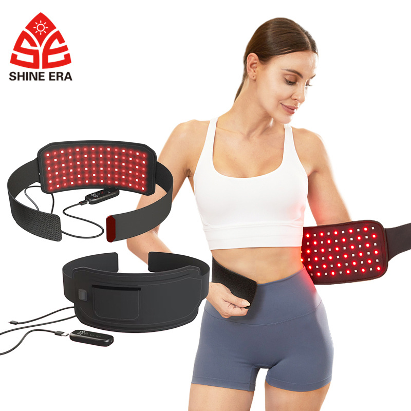 Cross-border new red light belt red light physiotherapy light red light pad infrared physiotherapy instrument pulse red light physiotherapy belt