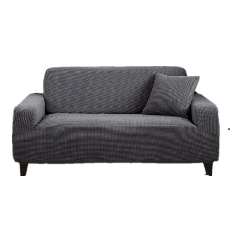 Factory thickened plaster corn fleece fleece sofa cover all-inclusive tight cover elastic combination sofa cover