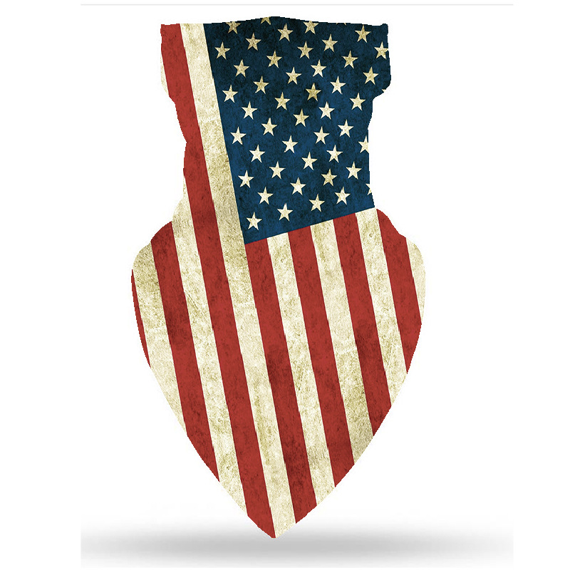 2024 Amazon ear-hanging triangle scarf magic riding scarf mask (free sample, free customization