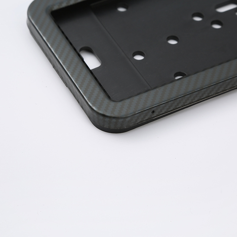 Cross-border license plate frame wholesale multi-specification license plate frame matching accessories European gauge stainless steel carbon fiber car license plate frame