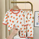 2023 Summer New Children's Home Clothes Boys' Air-conditioning Clothes Korean Girls' Cotton Suit Thin Baby Pajamas