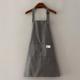 Adjustable cloth label single layer striped gray