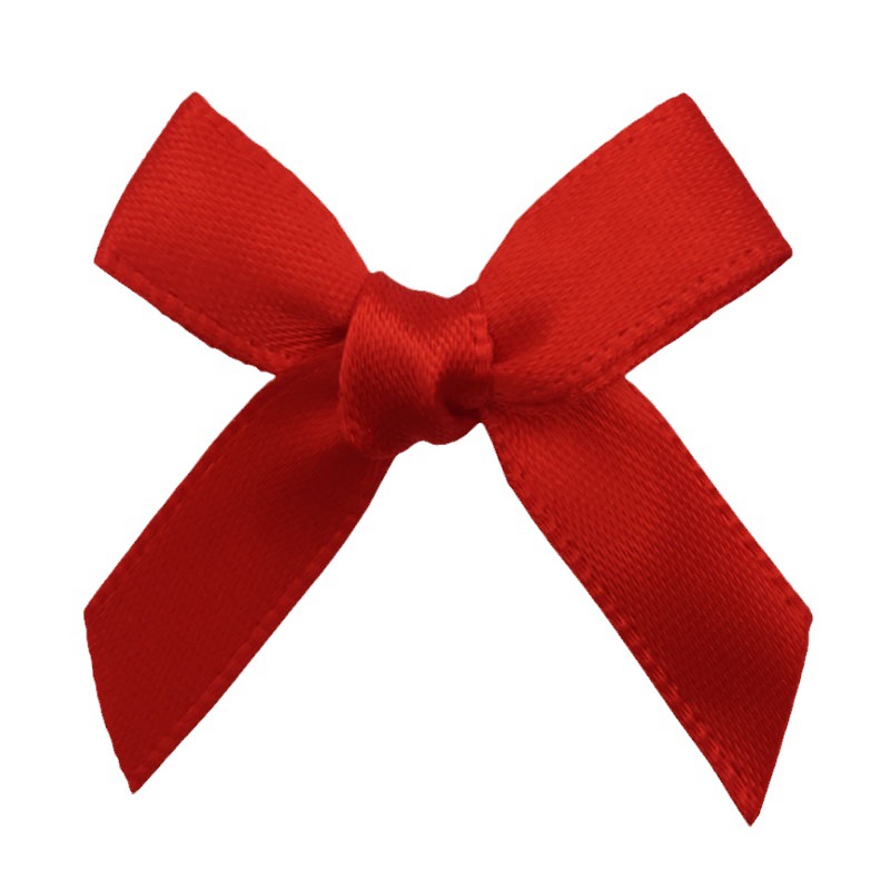 1cm Ribbon Bow 3 Hand Tie Semi-finished Bow Accessories Gift Box Decorative Toy Clothing Accessories