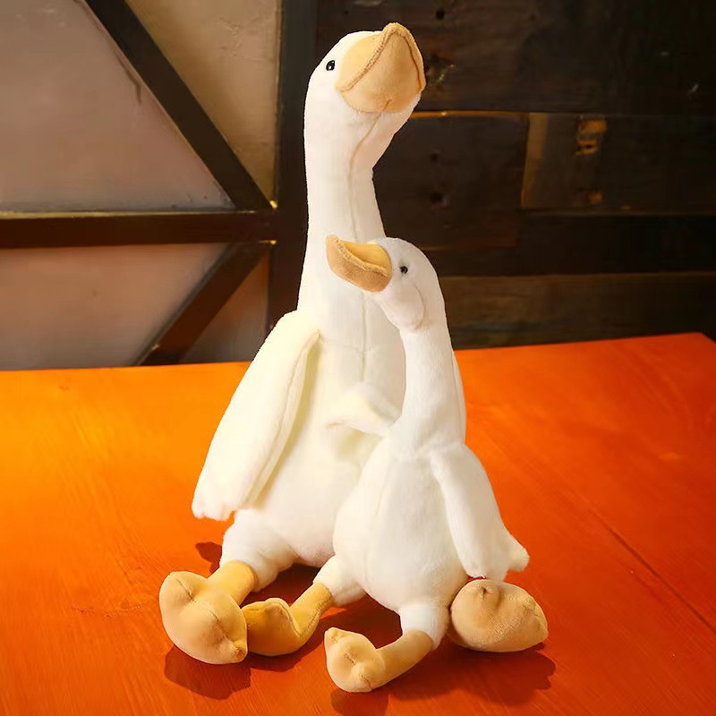 Big White Goose Doll Duck Plush Stall Toy Doll Children's Pleasure Doll Female Birthday Gift Photography Props