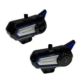 Bluetooth 5.0 Large Capacity 1000MA Battery Helmet Bluetooth Headset Motorcycle Bluetooth Music Headset