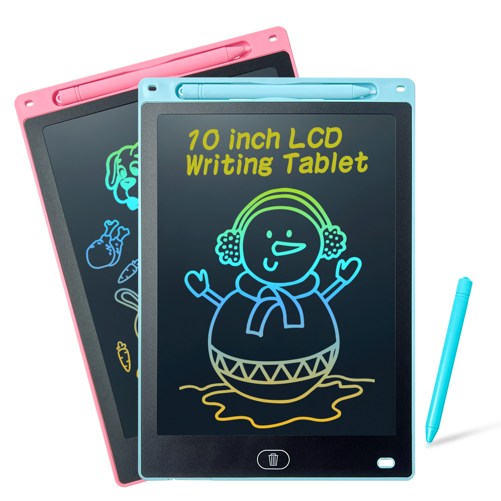 Cross-border 8.5 inch 12 inch LCD writing board children's color graffiti drawing board electronic writing board eye protection drawing board