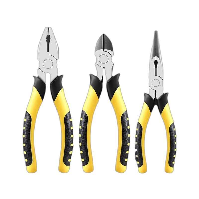 Industrial grade vise 8 inch wire pliers 6 inch pointed nose pliers labor-saving diagonal pliers household electrics pliers manufacturers wholesale