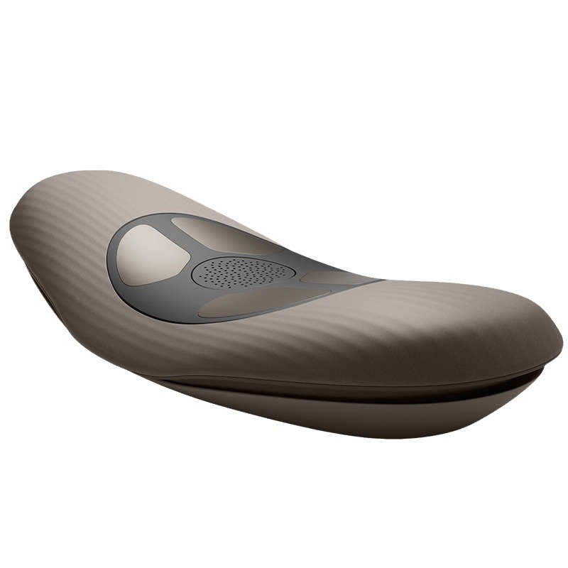 Intelligent Curvature Lumbar Massager Pulse Vibration Hot Compress Waist Massager Multifunctional Home Physiotherapy Massager