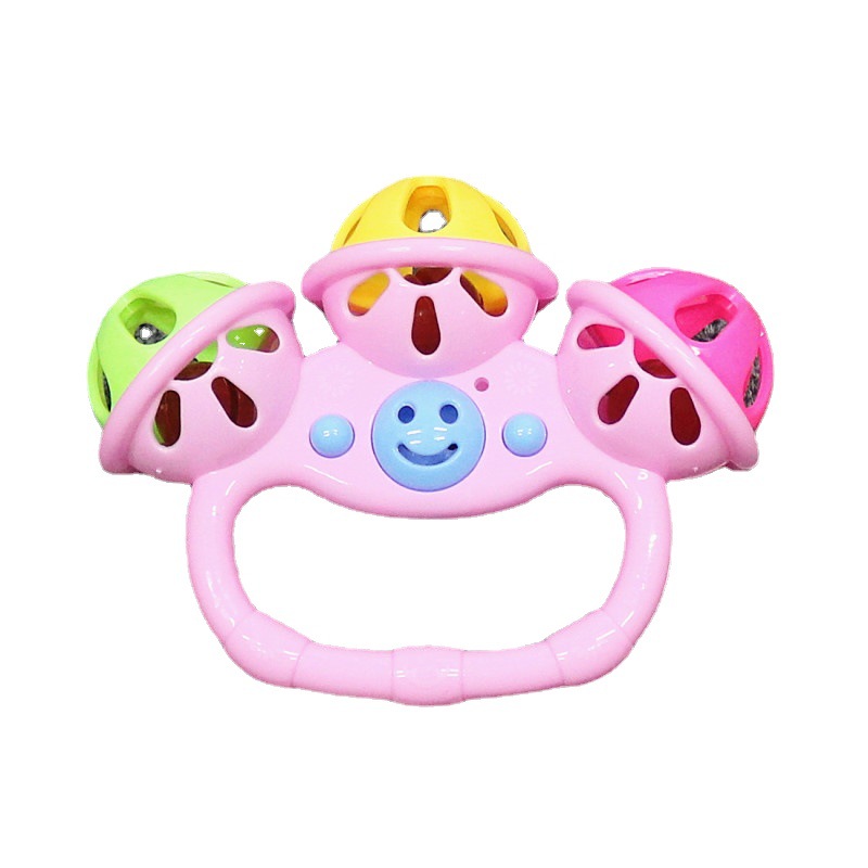 Toy hand bell 2 yuan shop hot shake Ling wholesale children's hair ring toy stall supply wholesale