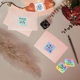 Lace gradient rainbow thermal paper printing label stickers waterproof PVC color adhesive sealing sticker in stock