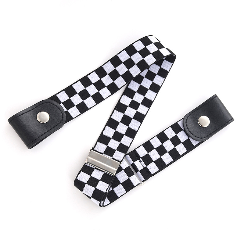 Source Factory Jeans Belt Traceless Elastic All-match Invisible Adjustable Men's and Women's Punch-free Lazy Belt_voghion.com