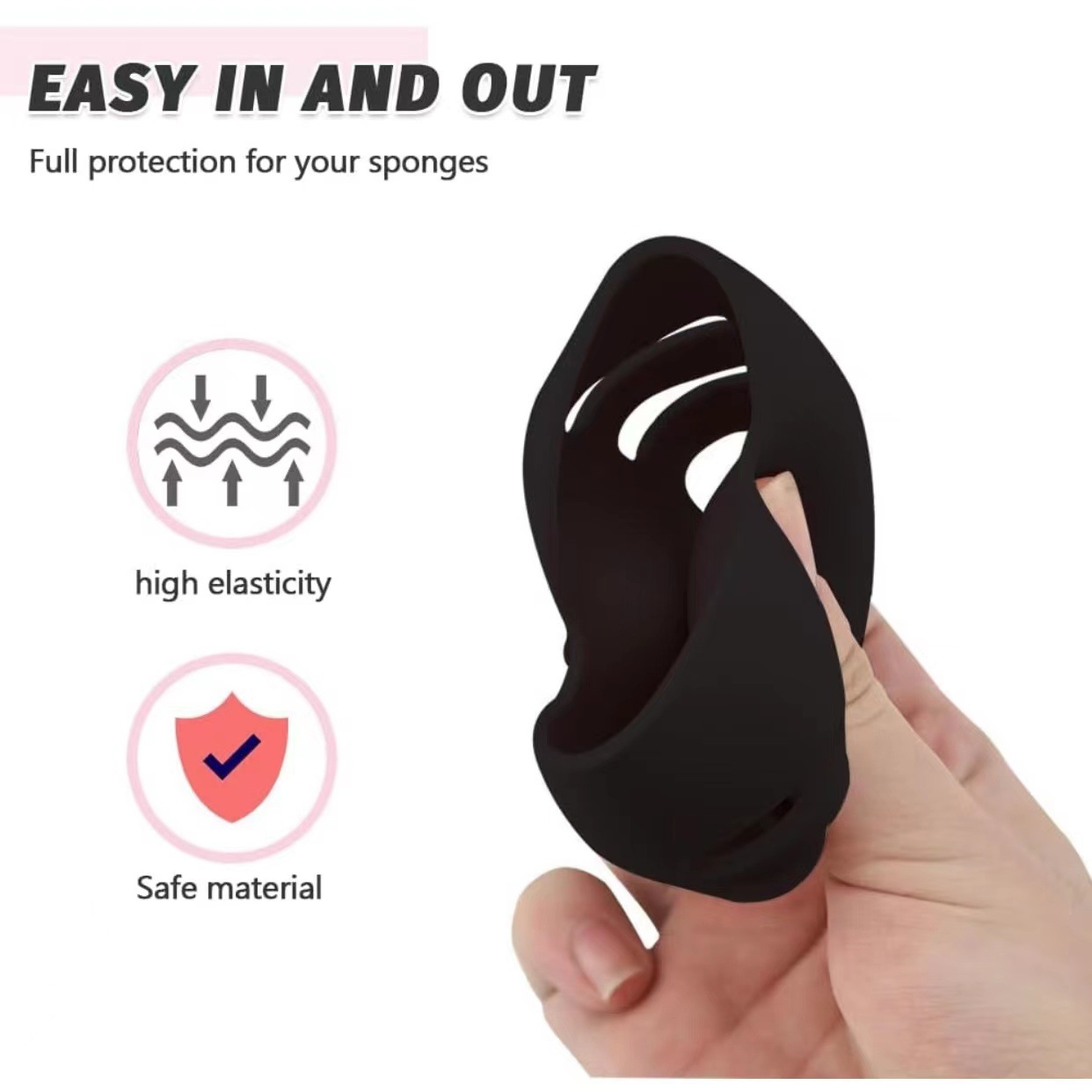 Spot 8 Color Choice Hot Silicone Beauty Egg Storage Set Beauty Egg Storage Powder Puff Storage Box Bracket