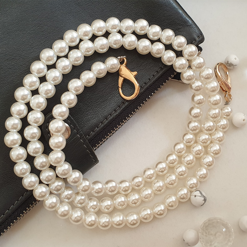 Pearl chain pearl bag chain mobile phone chain pearl chain bag chain pearl chain luggage chain bag chain