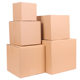 Henan square extra hard carton postal express square carton corrugated hardened logistics moving packing box quick delivery