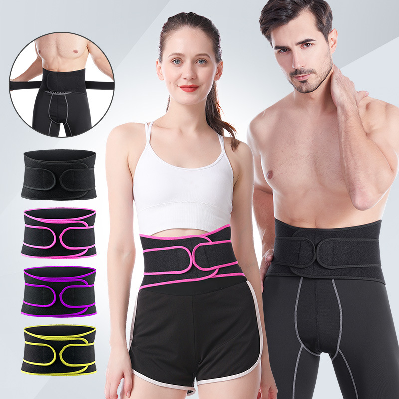 Wholesale Sports Waist Protection Men's and Women's Outdoor Fitness Weightlifting Running Training Waist Adjustable Pressure Abdominal Belt Protector