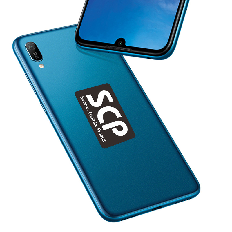 SCP Foundation large suit decorative car motorcycle helmet skateboard luggage computer sticker