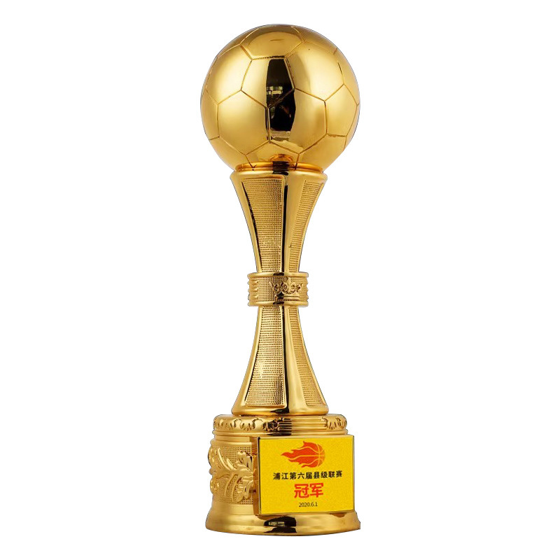 Basketball Trophy football trophy customized large new school competition award gift creative football basketball trophy