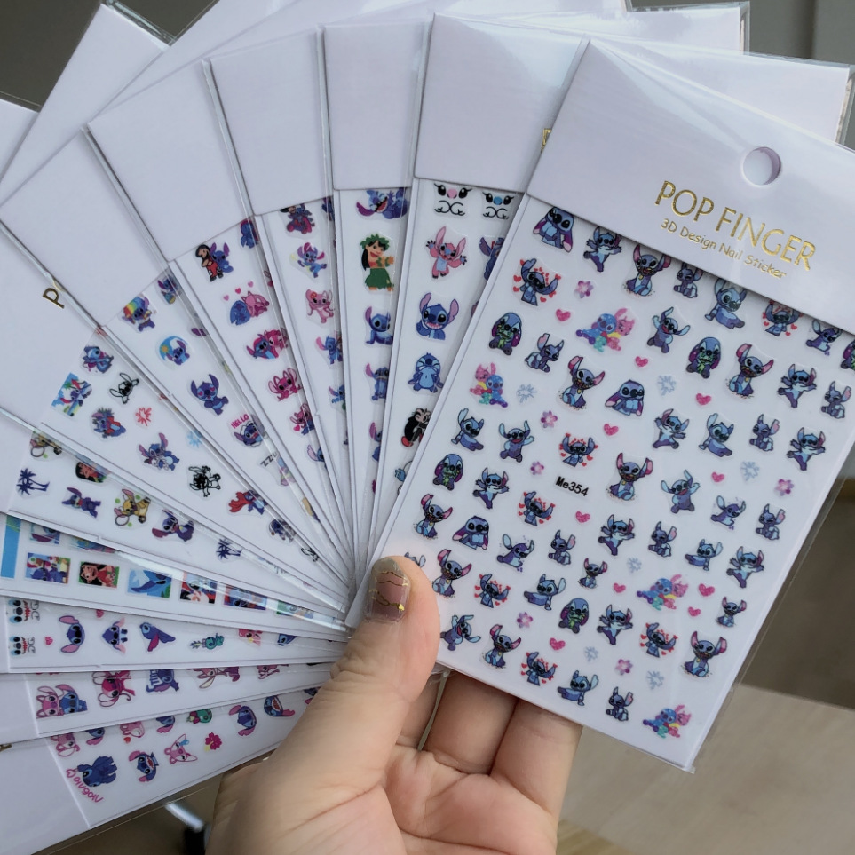 Stiewell nail stickers factory spot new cute cartoon Stiewell nail stickers Me343-354