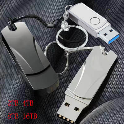 Rotating metal USB flash disk 32G 64G upgrade expansion disk 128G 512g 1TB 2TB 4TB 8TB 16TB