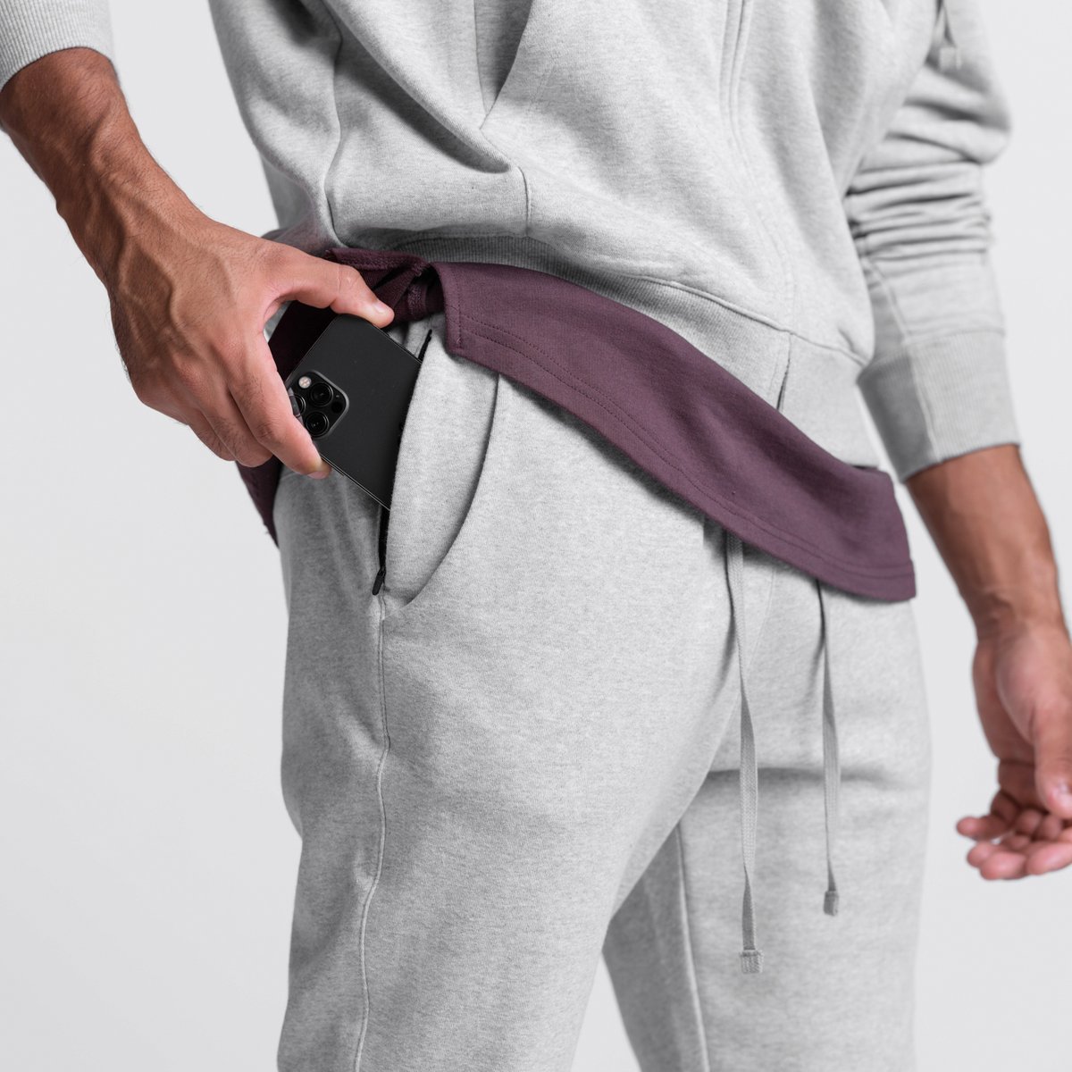 2021 Autumn and Winter Fitness Trousers Men's Muscle Elastic Sports Pants Running Training Basketball Pants Loose Leg-toe Sweatpants