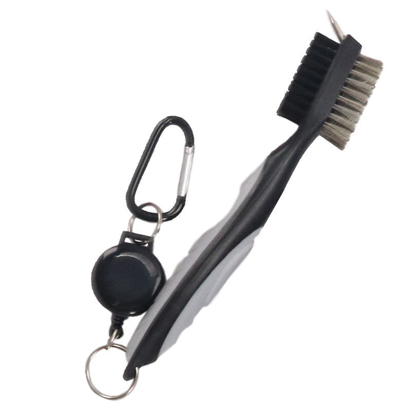 golf club cleaning brush head cleaning tool double-sided three-use brush golf club cleaning brush accessories