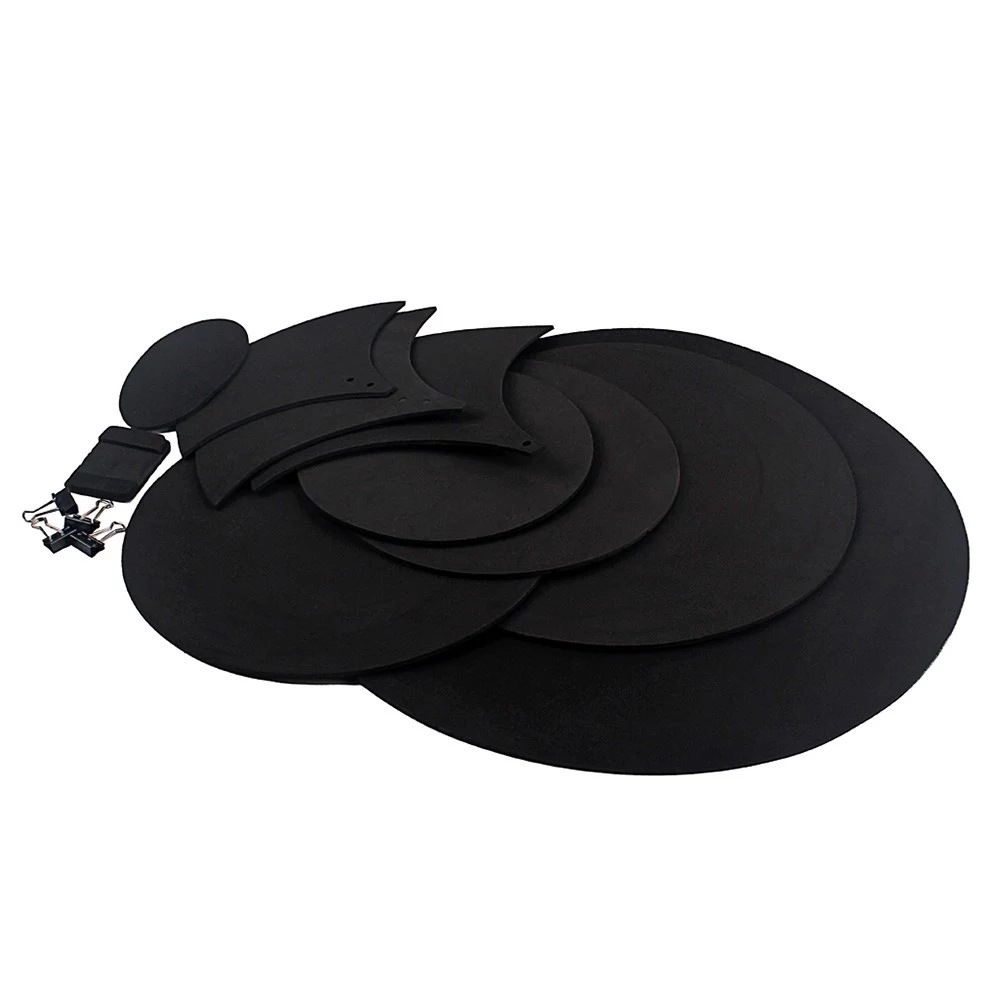 Drum Sonic Mat 14 Set of 5 Drum 3 Kymbals Sponge Sonic Mat 4 Binder 1 Elliptical Belt Pad 1 Belt Pad