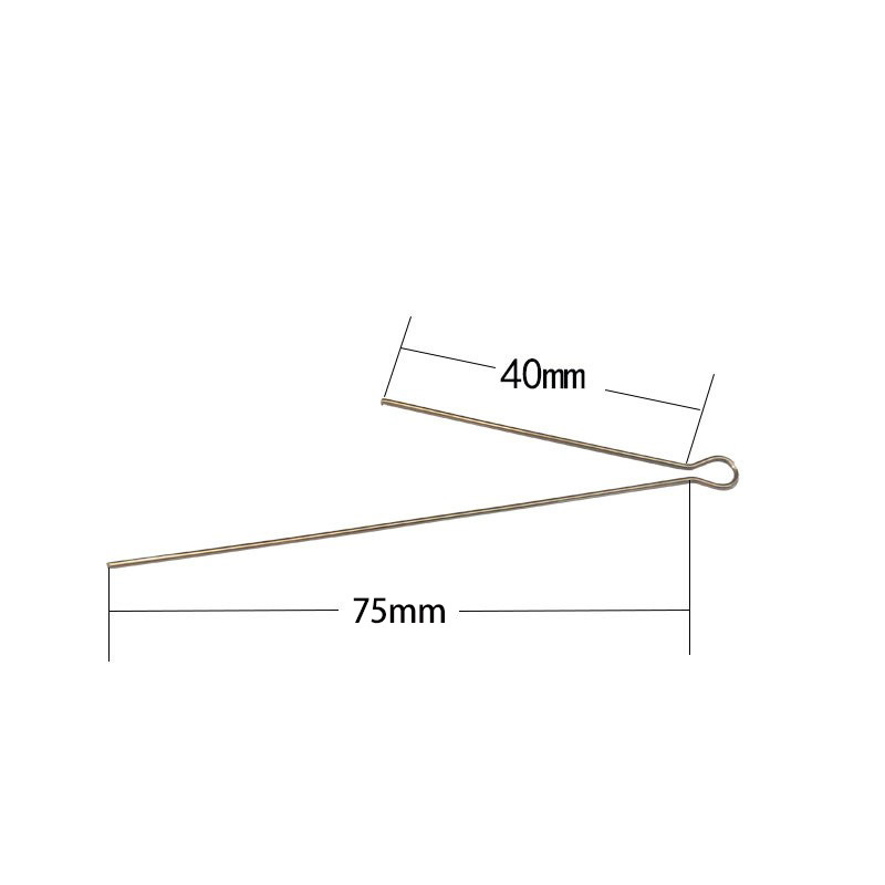 Rotating Sequin accessories hand water drop sequin spindle wire road metal wire fishing accessories