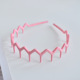 10#Pink painted small M headband