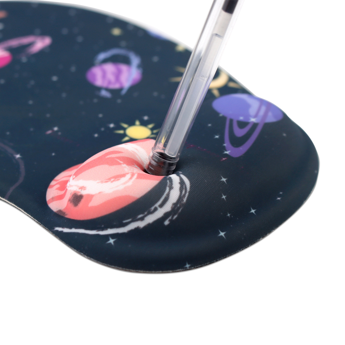 Cute cartoon girl heart wrist pad mouse pad office computer mouse wrist pad silicone soft pad hand holder keyboard pad