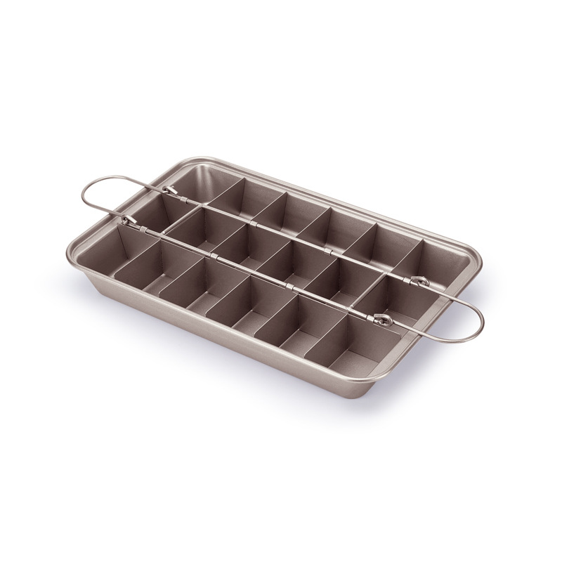 Brownie non-stick cake Pan mould square baking Pan bread baking tools thickened solid bottom Brownie Pan