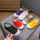 Children's shoes Spring and Autumn New slip-on children's canvas shoes baby soft sole shoes student kindergarten white indoor wholesale