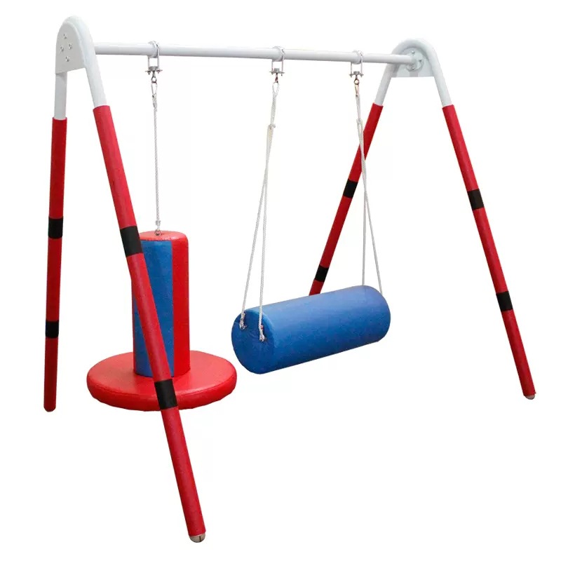 Children's sensory training equipment A- frame full set of horizontal holding tube indoor physical toys early education teaching aids vestibule home