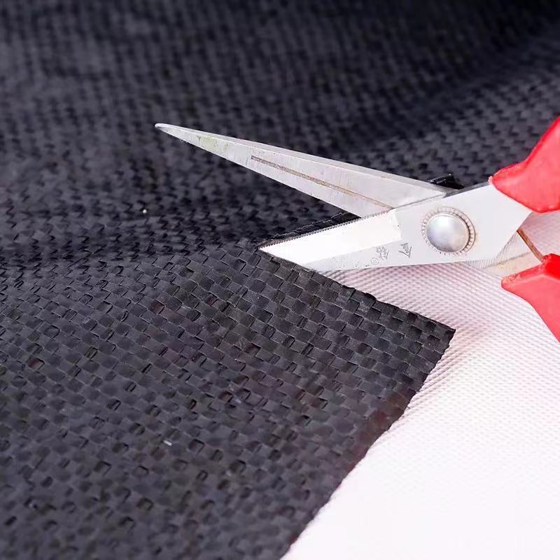 Cross-Border black anti-grass cloth anti-grass cloth Orchard agricultural weeding PE anti-grass cloth