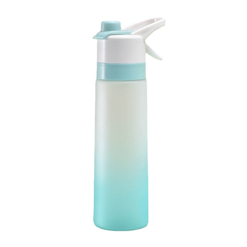 Cross-border in stock 700ml frosted spray cup outdoor sports kettle new cooling and hydrating convenient gift cup