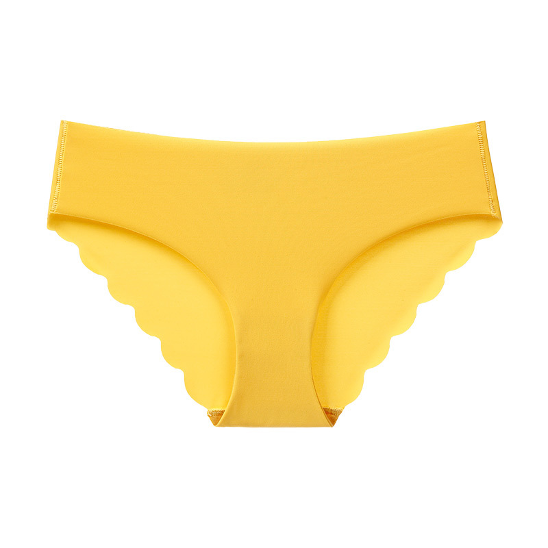European size women's underwear pure desire ice silk seamless sports invisible European size large size foreign trade low-waist sexy briefs for women