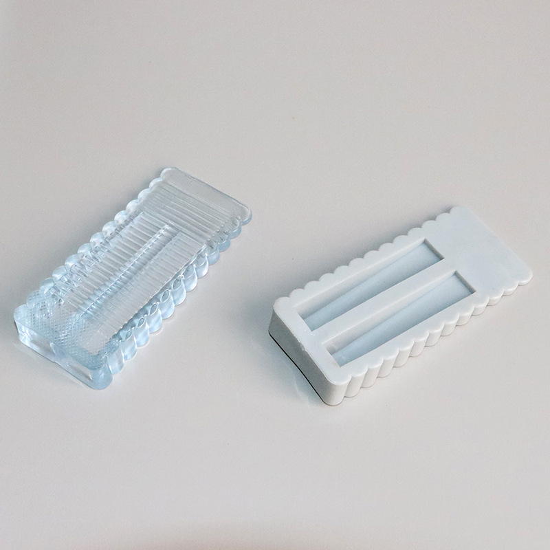 Household door stopper silicone non-perforated door stopper windproof anti-collision transparent door stopper safety door card door stopper