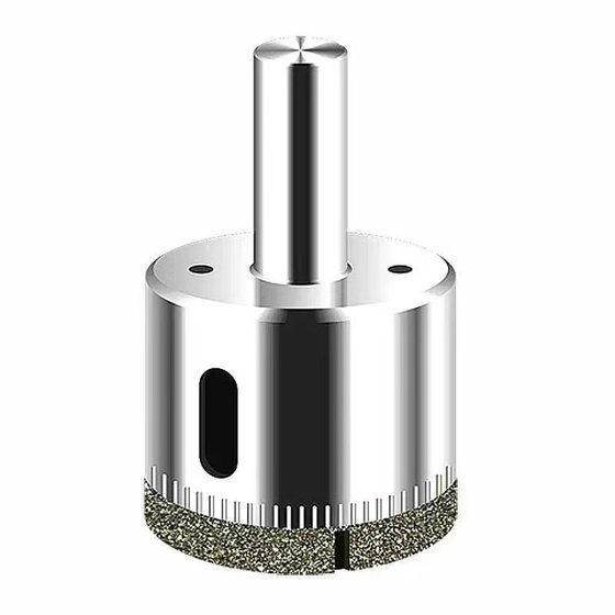 Electroplated emery glass drill bit tile wall marble hole opener drill bit glass hole opener