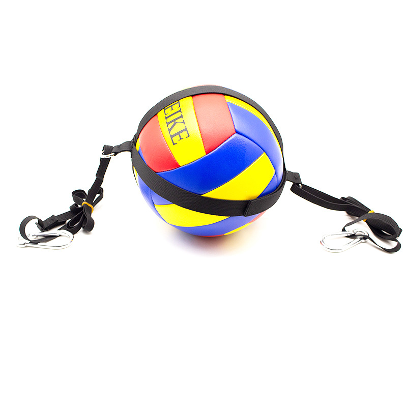 Volleyball smash trainer jump auxiliary serve bounce practice lanyard with adjustable elastic volleyball trainer