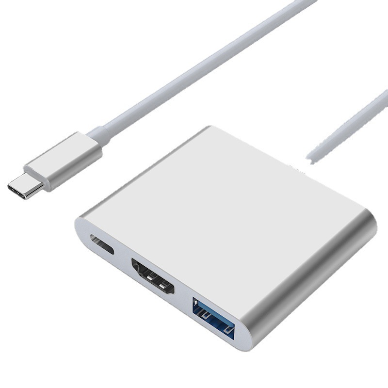 クロスボーダーtype-c変換hdmiusb3.0 type-c to3in1 4kswitch変換三合一拡張ドック|undefined