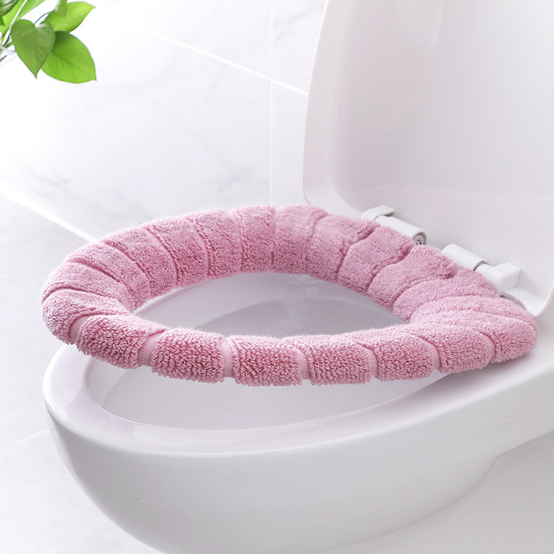 Stall Universal O-shaped Toilet Pad Cushion Cover Household Washable Toilet Pad Toilet Rings Wholesale Set