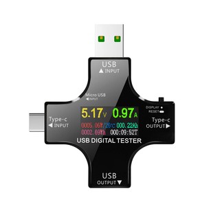 Ju Wei Type-C PD multi-function usb tester charger detector DC Digital Display voltage ammeter