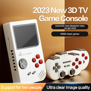 K8 Single System PSP Open Source TV Game Machine Large 3D Double Battle 4K Arcade Wireless 2.4G Cooling Wind