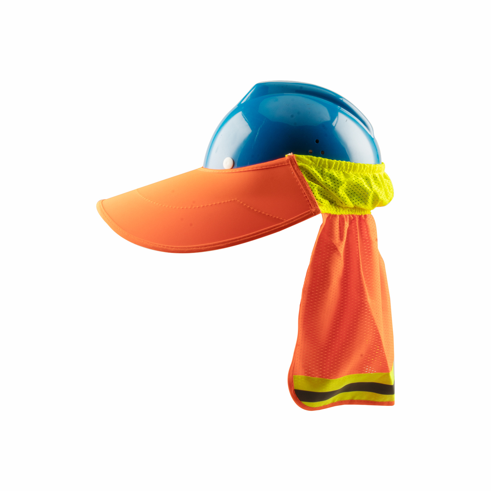 Wan Yue Summer Sunscreen Brim Site Outdoor Safety Helmet Breathable Sunshade Cover Summer Sunscreen Reflective Brim
