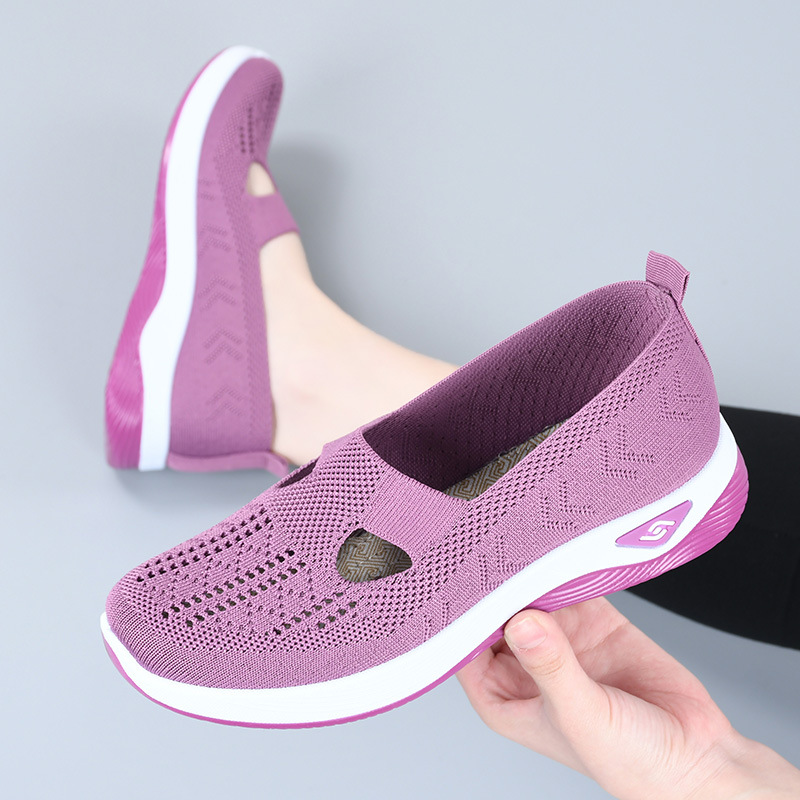 plus size and other customized services 42 size 43 size shoes women's new cross-border foreign trade women's shoes casual mother shoe net