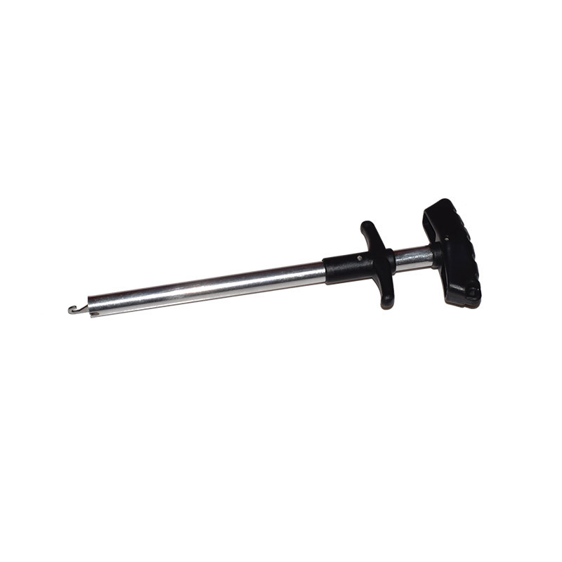 Aluminum alloy hook picker fishing gear hook picker portable T-type hook picker deep throat hook separator for fishing