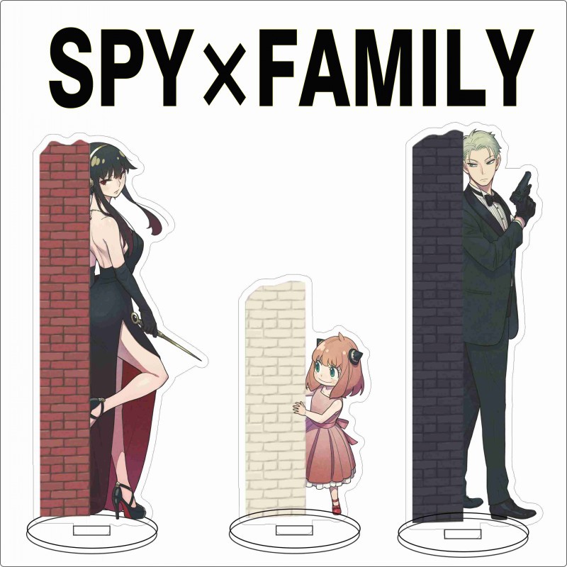 Spy×family SPY × Play Home Big Brand Lloyd Fujayor Aniya Acrylic Ornaments